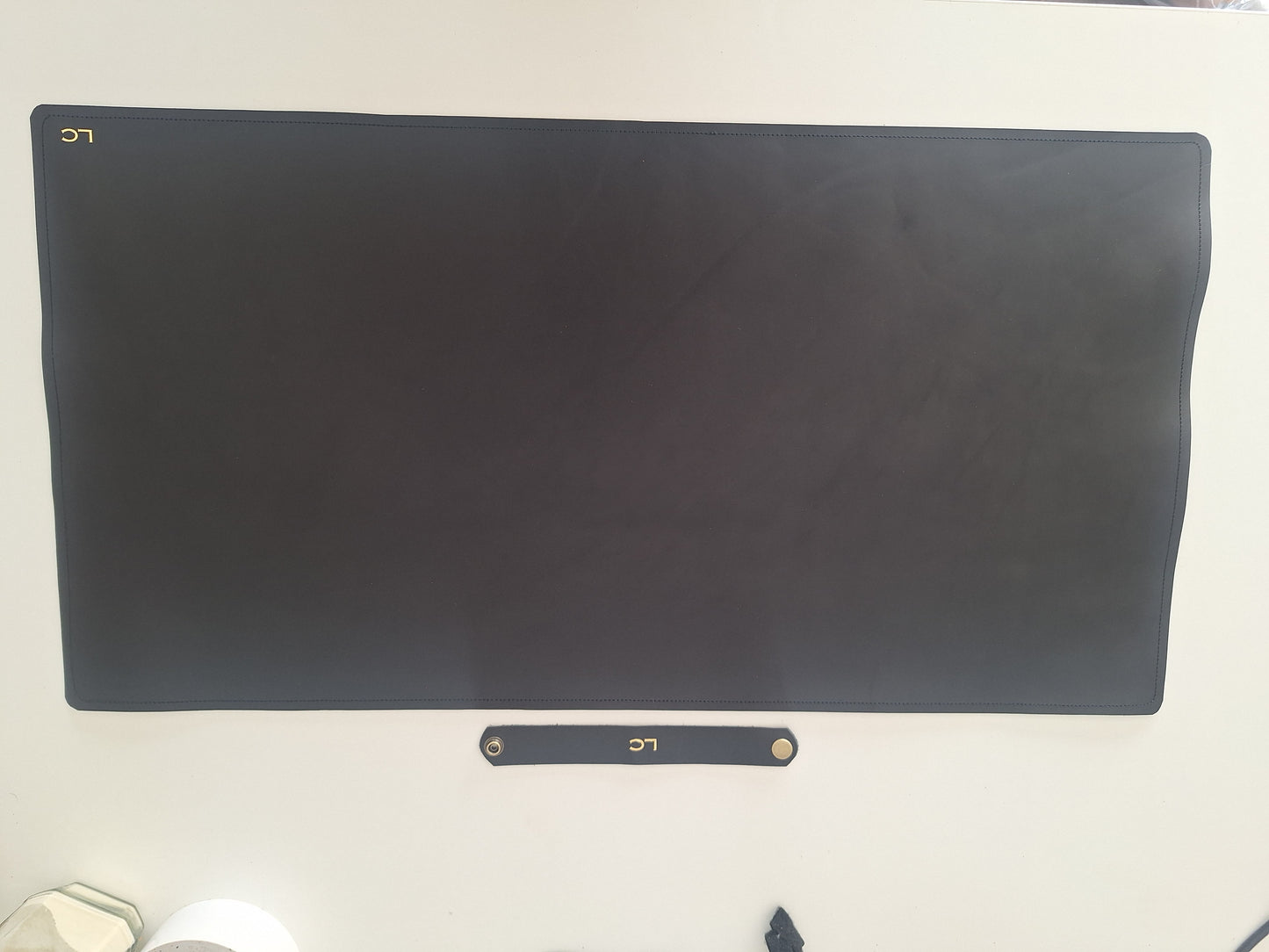 Large leather deskmat