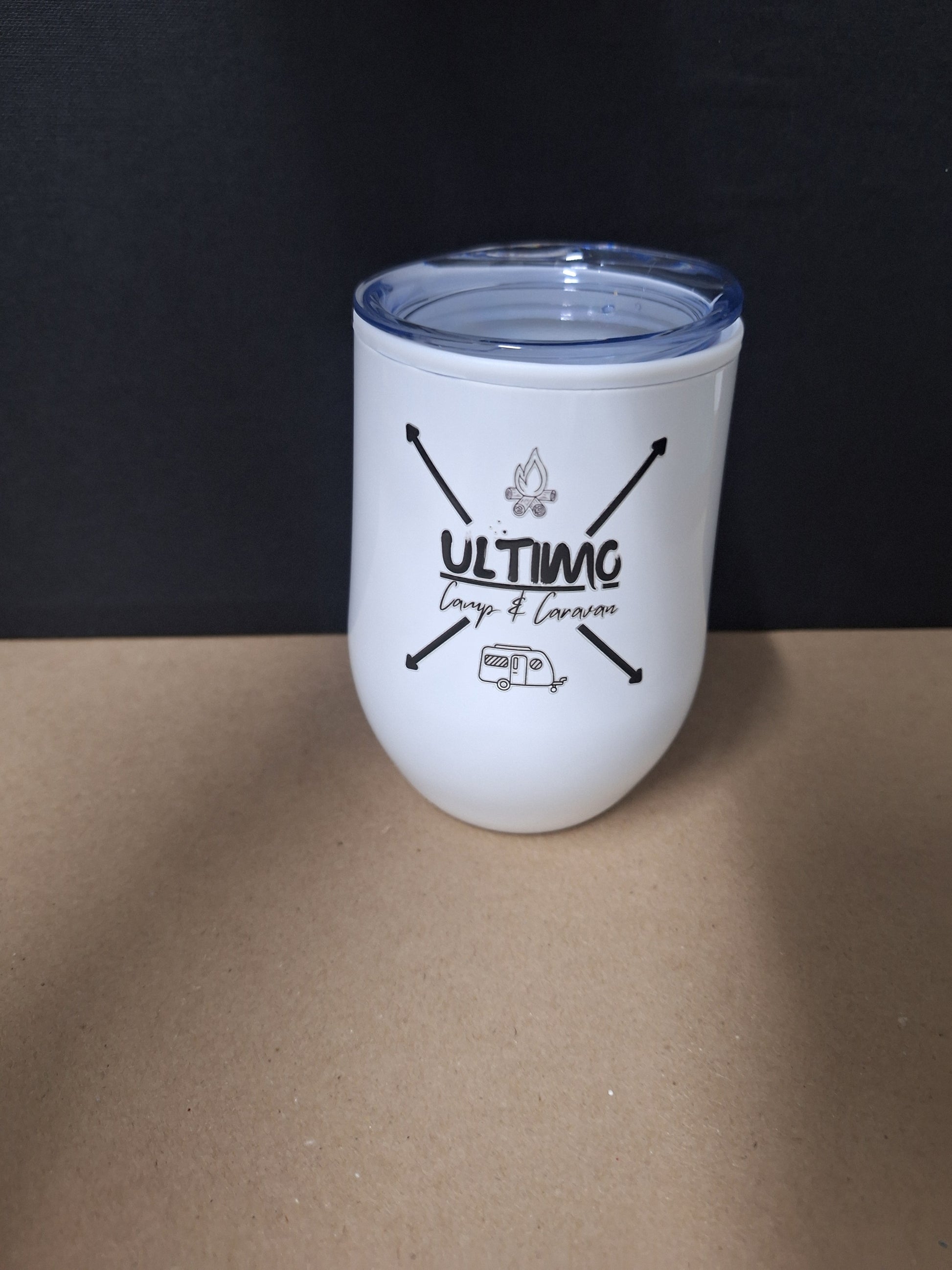 Provide your customers with a branded mug with their logo and your own logo