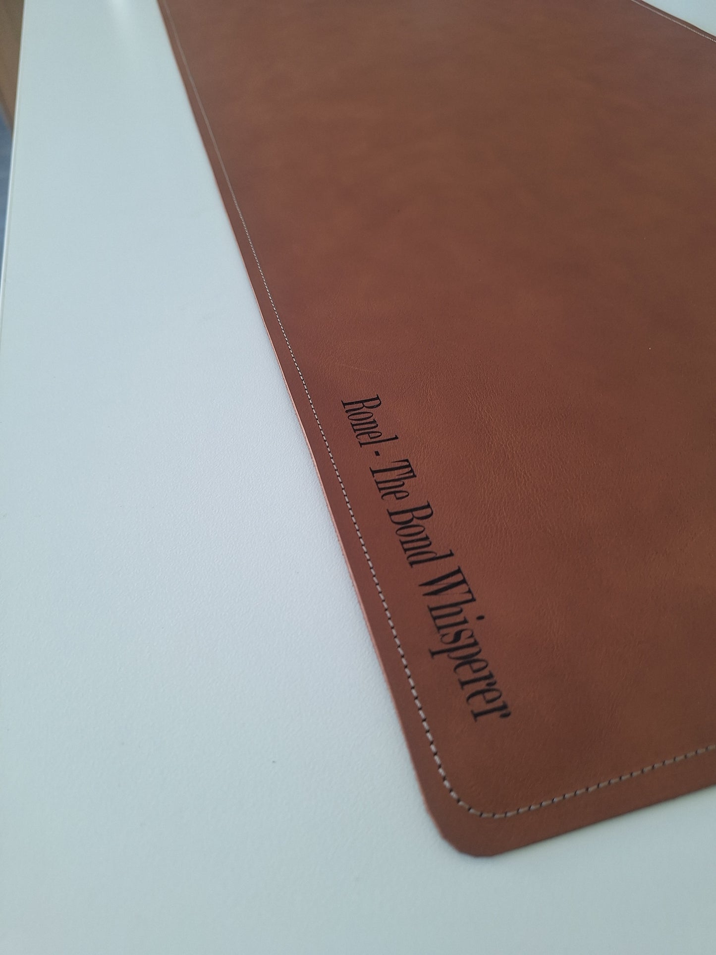 Large leather deskmat